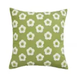 Jacquard Floral Design Cushion Cover tag1