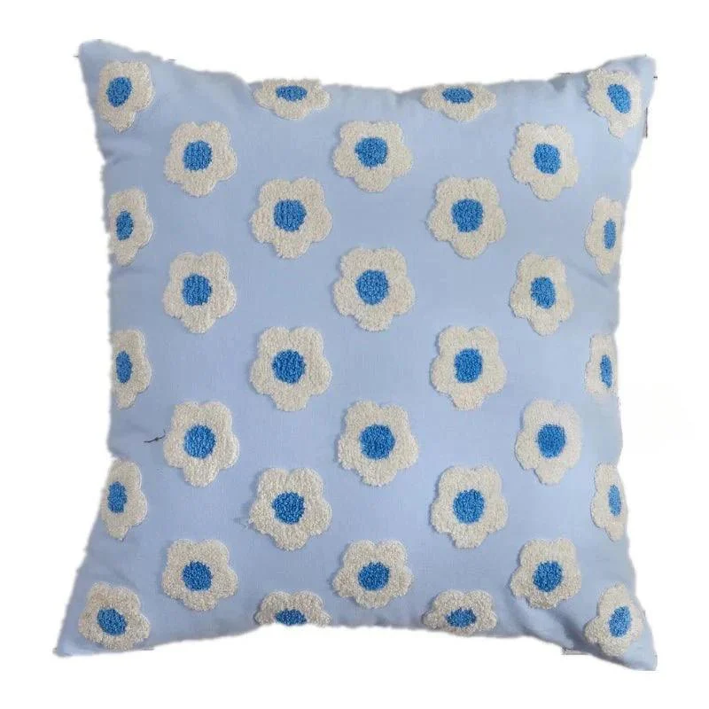 Jacquard Floral Design Cushion Cover -  - #tag1#