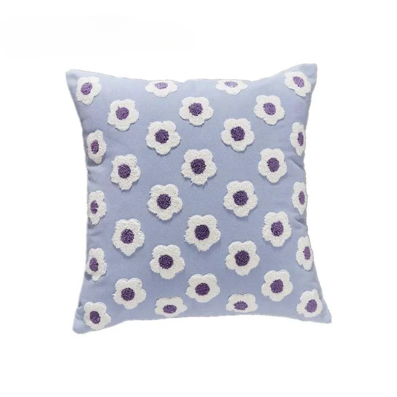 Jacquard Floral Design Cushion Cover -  - #tag1#