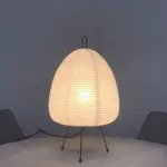 Japandi Rice Paper Table Lamp tag1