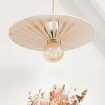 Japandi Natural Boho Pendant Lamp Handmade Dining Room3