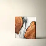 Japanese Wooden Resin Mat Decorfaure