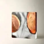 Japanese Wooden Resin Mat Decorfaure