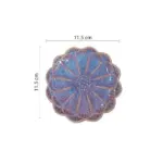 Japanese Ceramic Kiln Glazed Plate tag1