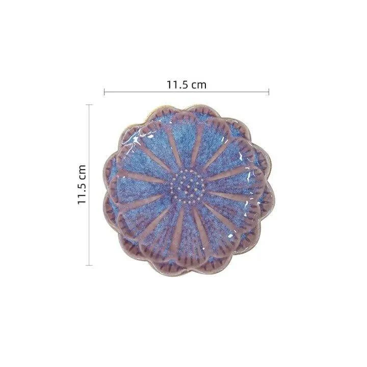 Japanese Ceramic Kiln Glazed Plate -  - #tag1#