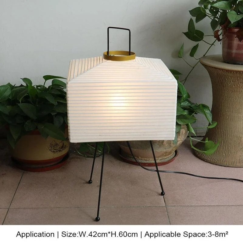 Japanese Creative Paper Tripod Floor Lamp -  - #tag1#