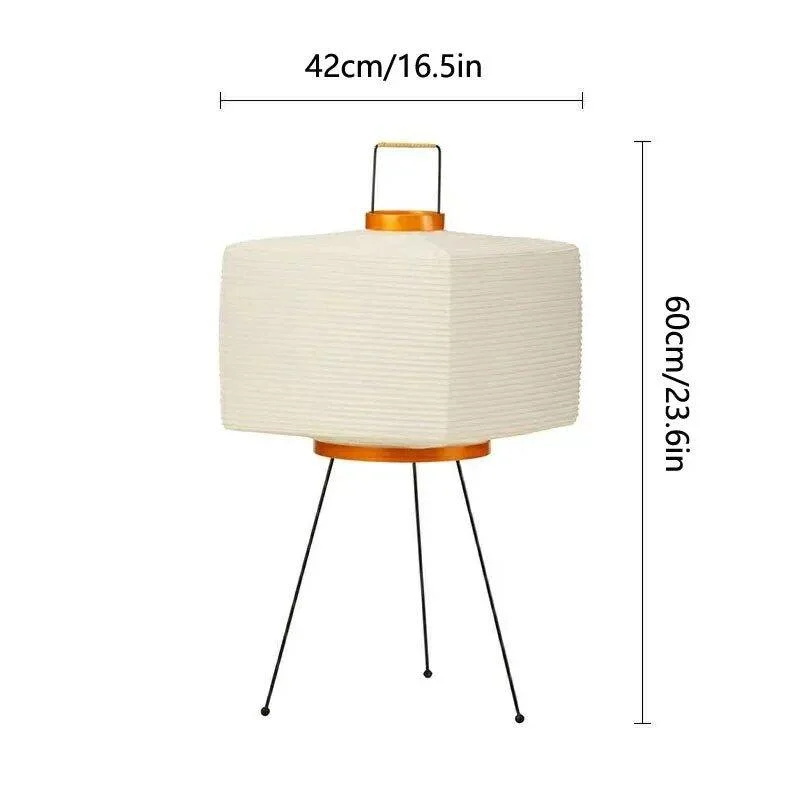Japanese Design Square Floor Rice Lamp -  - #tag1#