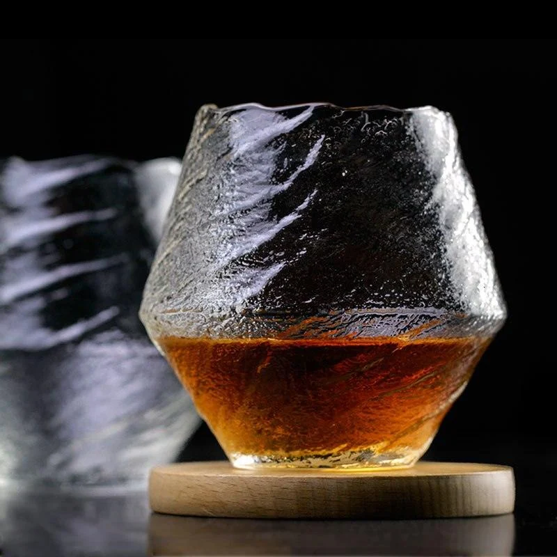 Japanese Edo Snow Glass -