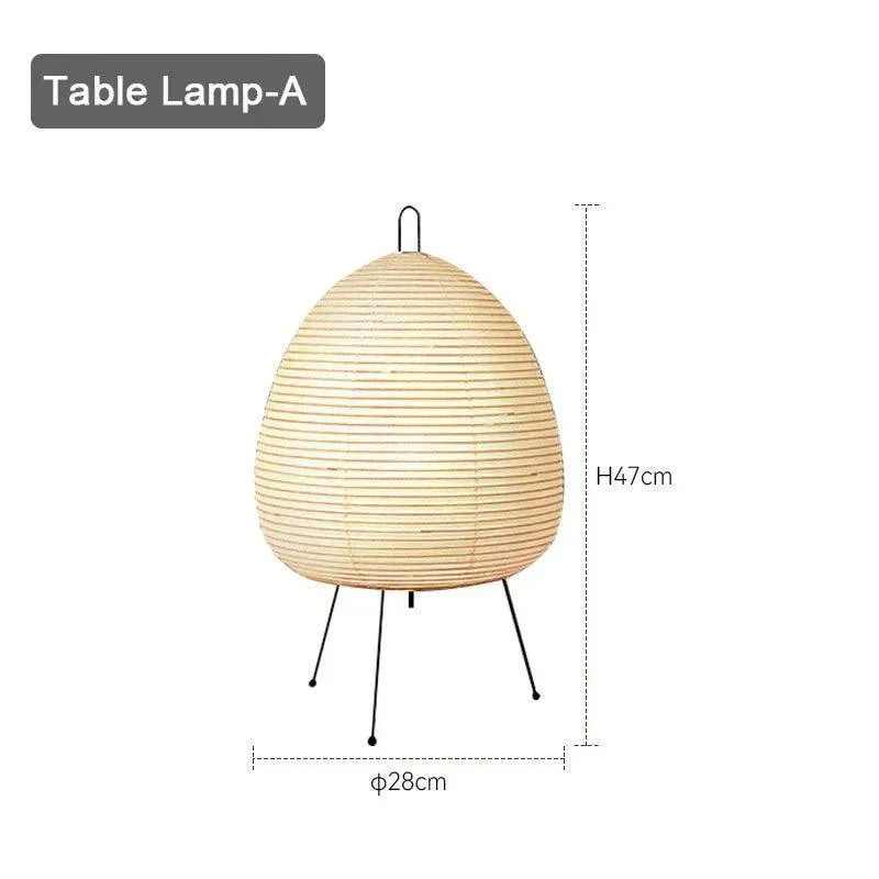 Japanese Inspired Tripod Lantern Lamp -  - #tag1#