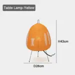 Japanese Inspired Tripod Lantern Lamp tag1