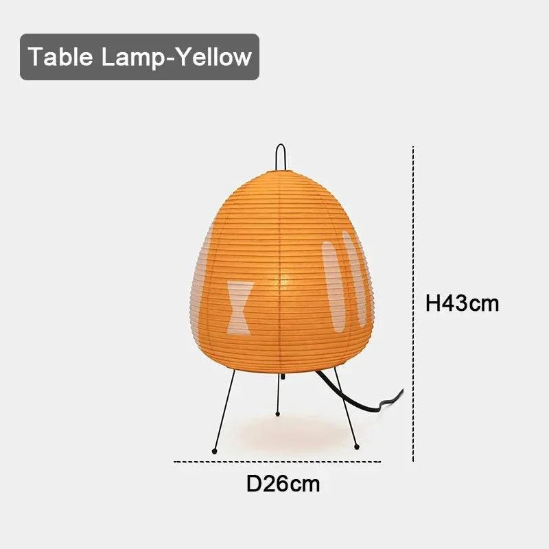 Japanese Inspired Tripod Lantern Lamp -  - #tag1#