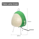 Japanese Inspired Tripod Lantern Lamp tag1