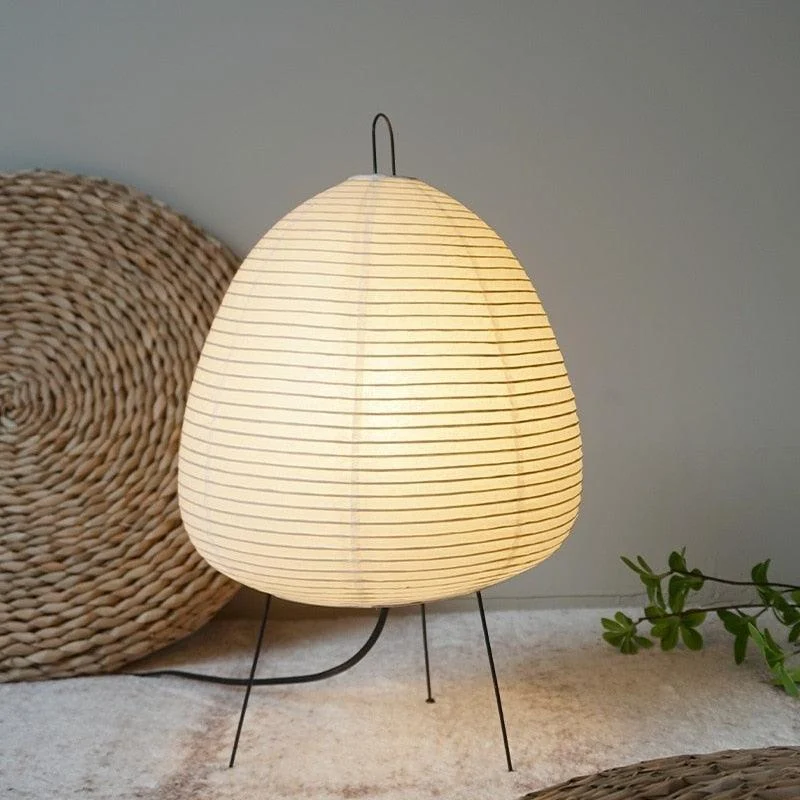 Japanese Large Floor Paper Lamp -