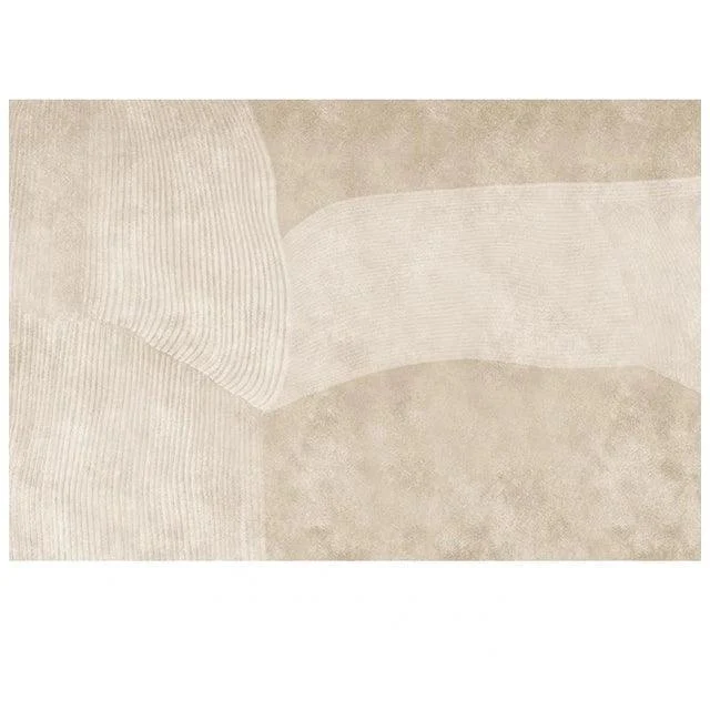 Japanese Minimal Rug Decoration Plush Fluffy Super Soft for Bedroom Non-slip -