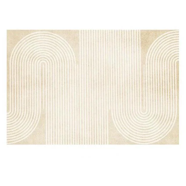 Japanese Minimal Rug Decoration Plush Fluffy Super Soft for Bedroom Non-slip -