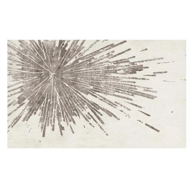 Japanese Minimal Rug Decoration Plush Fluffy Super Soft for Bedroom Non-slip -
