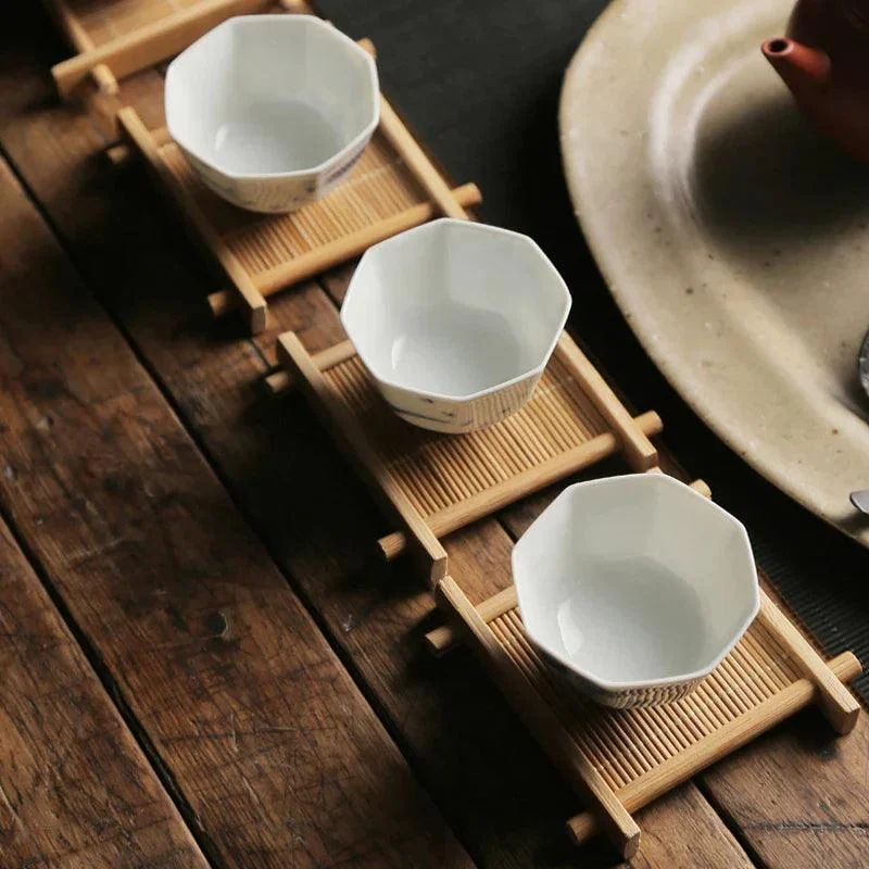 Japanese Retro Bamboo Tray Coaster -