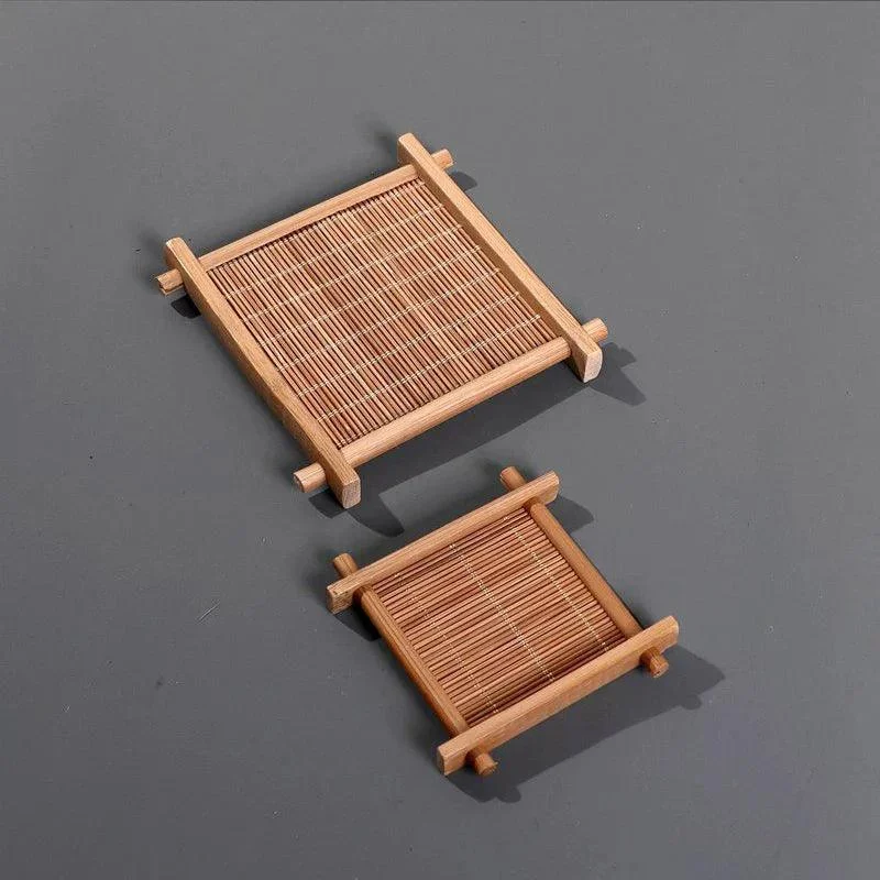 Japanese Retro Bamboo Tray Coaster -