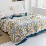 Japanese Soft Throw Blanket tag1