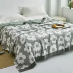 Japanese Soft Throw Blanket tag1