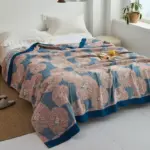Japanese Soft Throw Blanket tag1