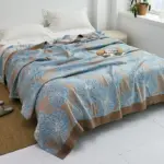 Japanese Soft Throw Blanket tag1