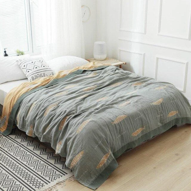 Japanese Soft Throw Blanket -  - #tag1#