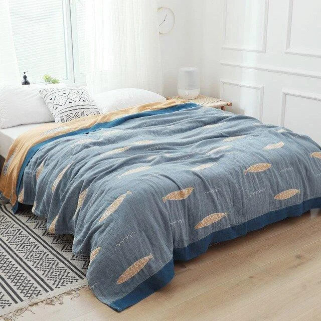 Japanese Soft Throw Blanket -  - #tag1#