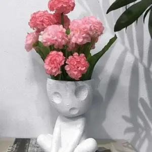 Japanese Spirited Away Resin Kodama Planter Pot for Succulents - 