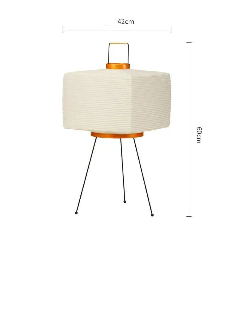 Japanese Square Paper Floor Lamp -