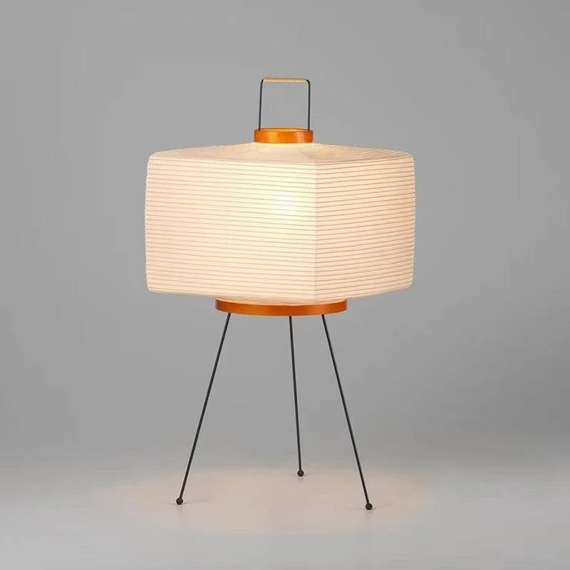 Japanese Square Paper Floor Lamp -