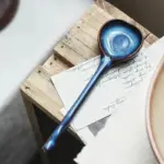 Japanese Style Ceramic Long Handled Spoon tag1