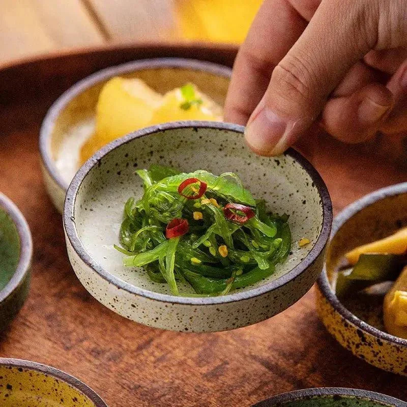 Japanese Style Ceramic Round Sauce Dipping Bowl -  - #tag1#