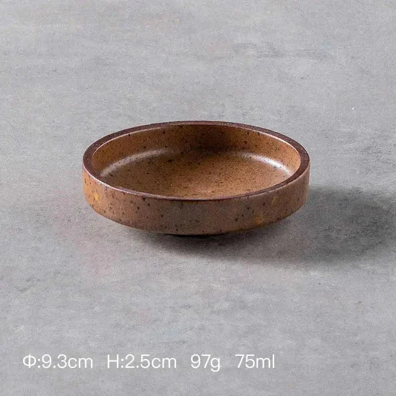 Japanese Style Ceramic Round Sauce Dipping Bowl -  - #tag1#