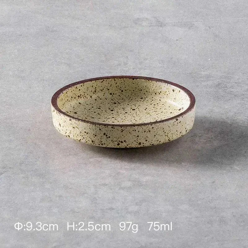 Japanese Style Ceramic Round Sauce Dipping Bowl -  - #tag1#