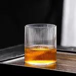 Japanese_Style_Clear_Striped_Glass_Cup_-_-_tag1_-4282314 Japanese Style Clear Striped Glass Cup tag1