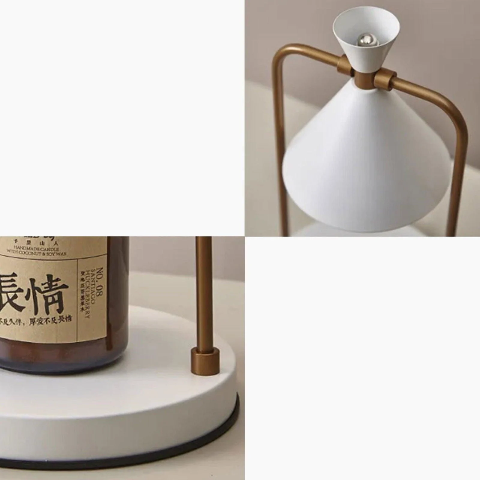 Japanese Style Dimmable Candle Warmer Lamp -