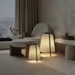 Japanese Style Fabric Floor Lamp tag1