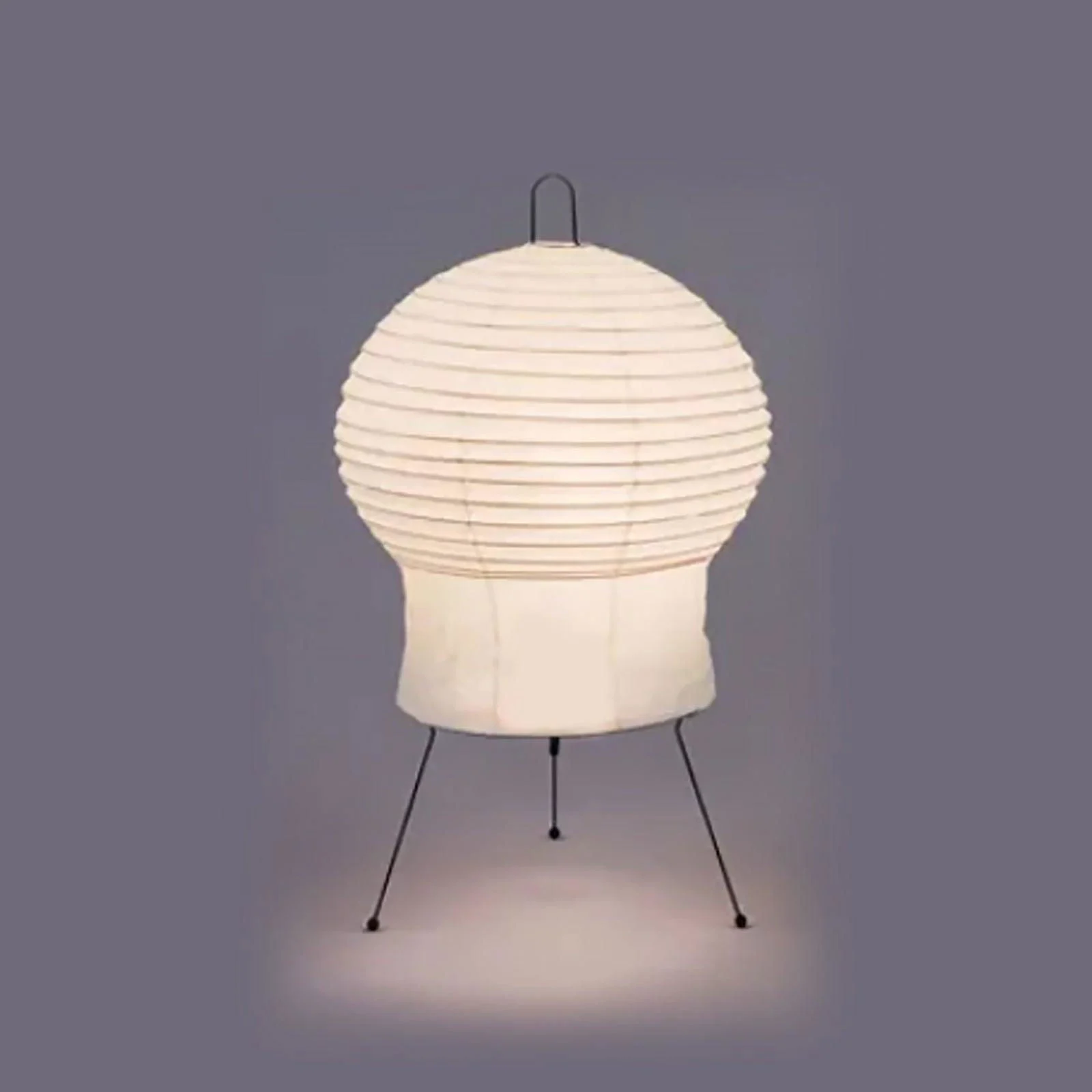 Japanese Wabi-Sabi Rice Paper Round Skirt Floor Lamp -