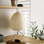 Japanese Wabi Sabi Style Rice Paper Lantern Lamp
