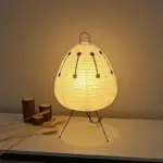 Japanese Wabi Sabi Style Rice Paper Patterned Lantern Lamp