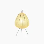 Japanese Wabi Sabi Style Rice Paper Patterned Lantern Lamp