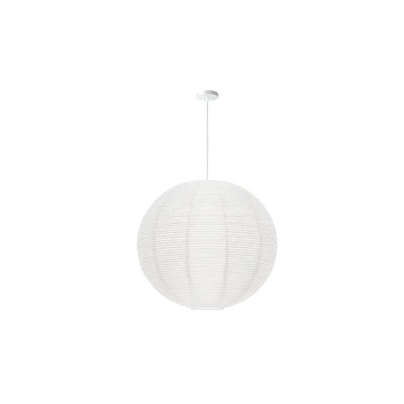 Japanese Wabi Sabi Style Rice Paper Pendent Ceiling Lamp