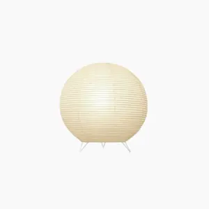 Japanese Wabi-Sabi Style Rice Paper Sphere Lantern Lamp