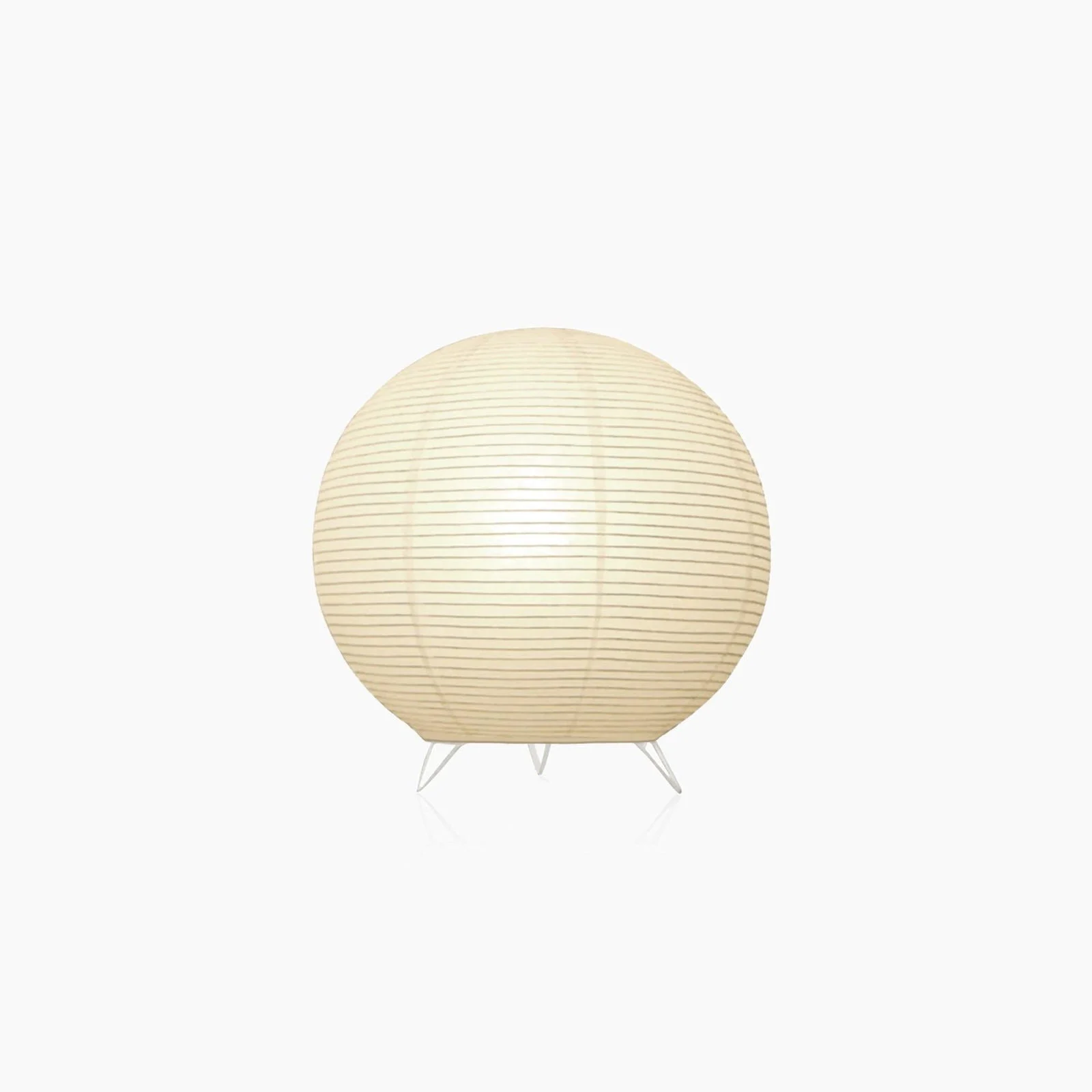 Japanese Wabi-Sabi Style Rice Paper Sphere Lantern Lamp -