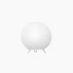 Japanese Wabi Sabi Style Rice Paper Sphere Lantern Lamp