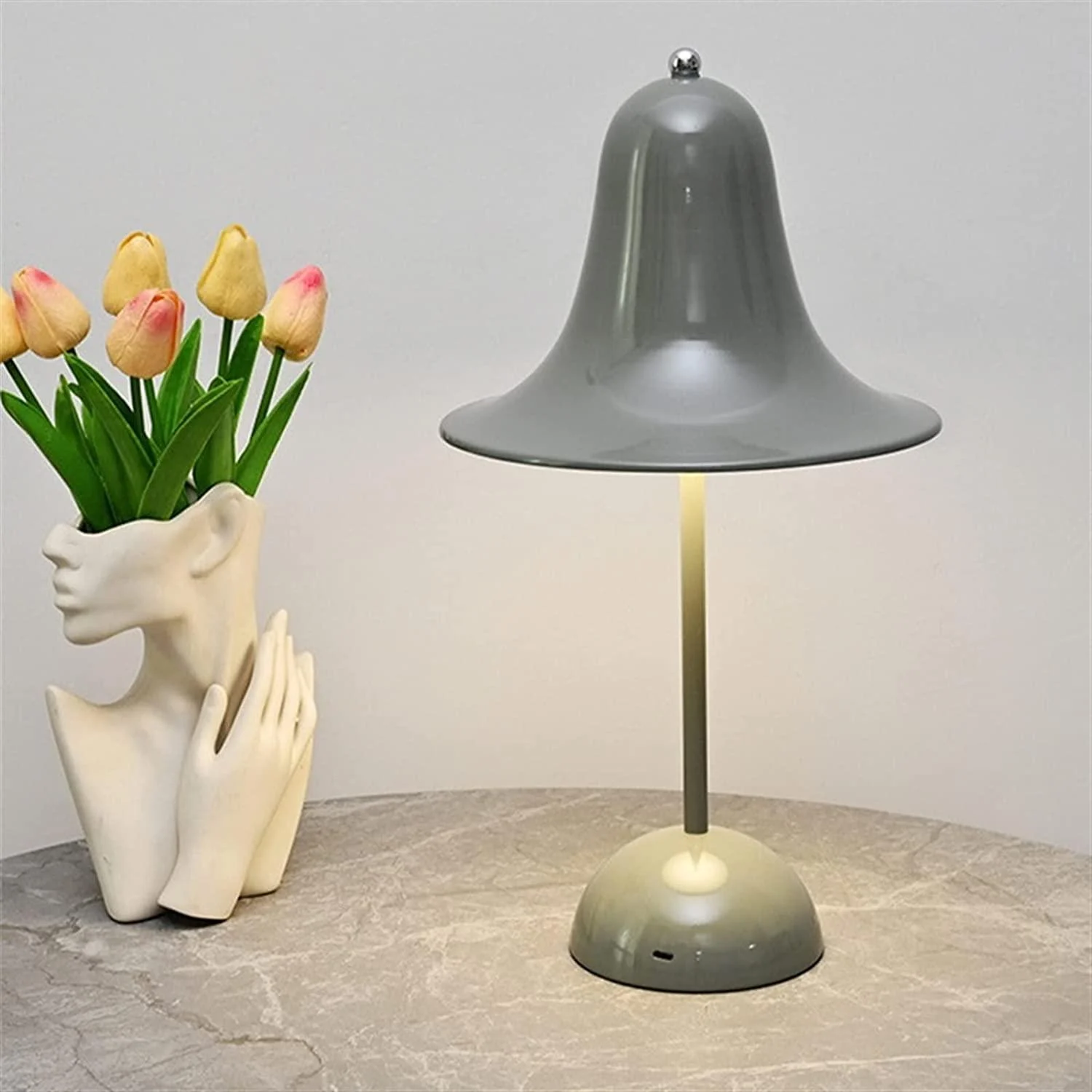 Jaras Bell-Shaped Dimmable Table Lamp -  - #tag1#