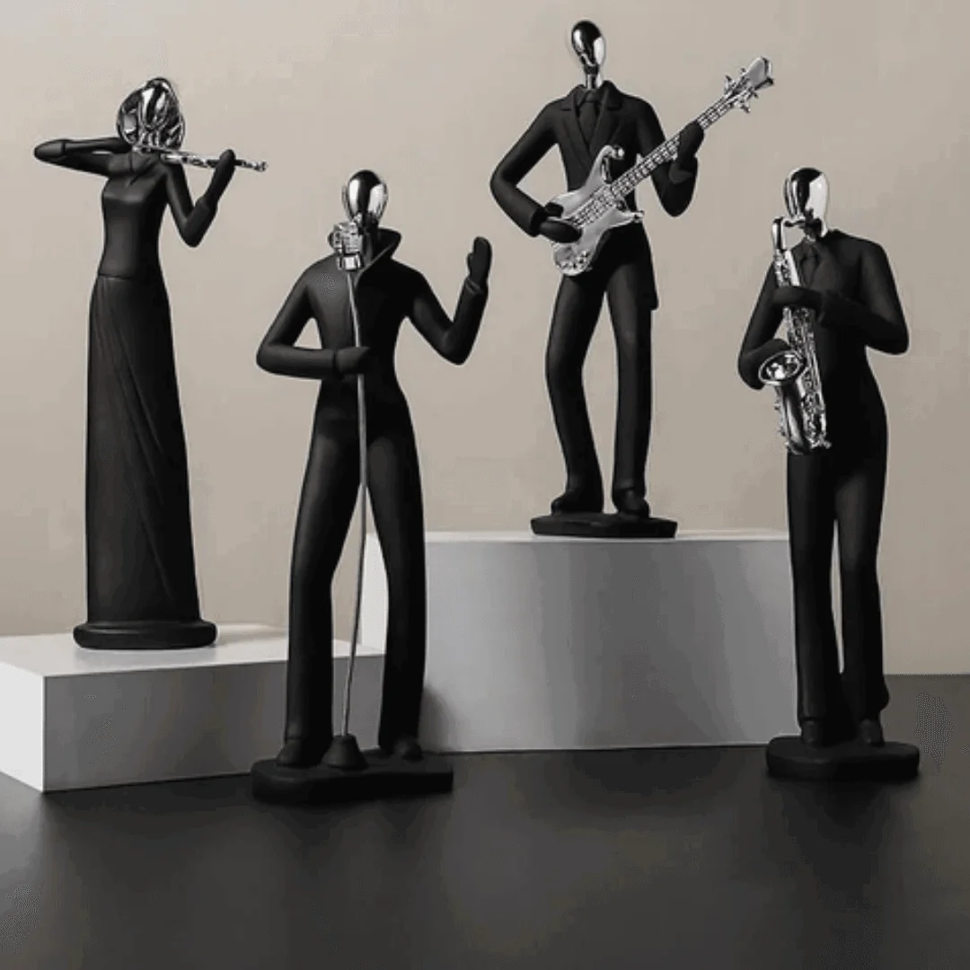 Jazz Band Figurines -