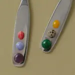Jelly Bean Stainless Steel Dessert Fork Spoon