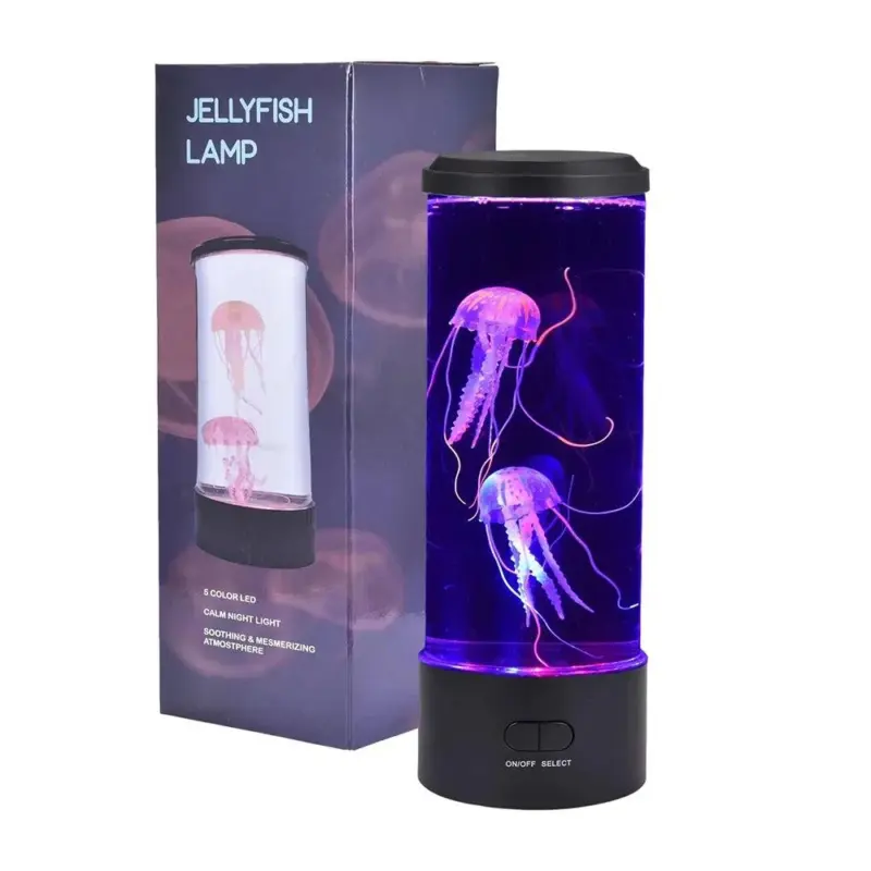 Jellyfish Lamp Color Changing USB Battery Powered tag1
